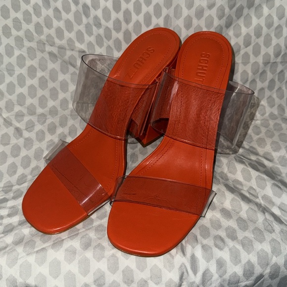 Schutz Victorie High Block Sandal - Picture 2 of 6